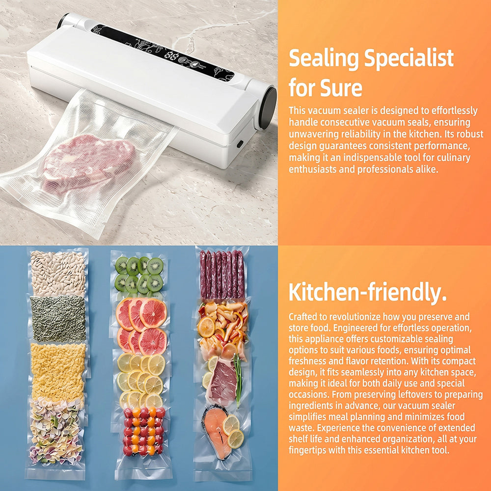 Sealixmes Automatic Vacuum Sealer Food Preservation Machine