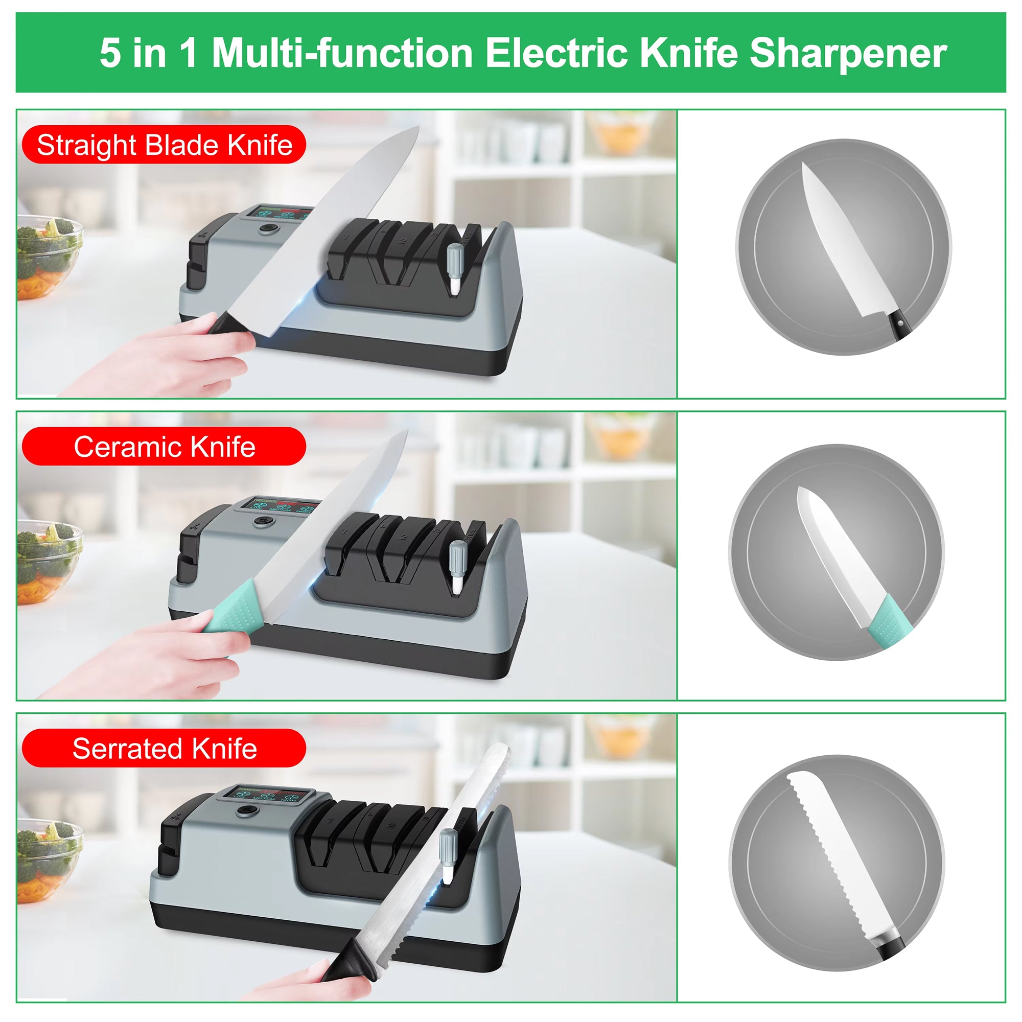 BladeGoh Electric Knife Sharpener