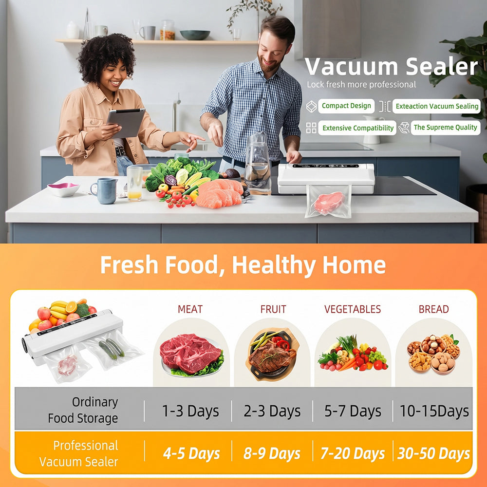 Sealixmes Automatic Vacuum Sealer Food Preservation Machine